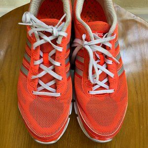Adidas Orange & Silver Men's "Climacool" Running shoe / Size 11.5